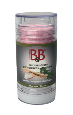 B&B økologisk shampoobar  Sheabutter ginseng
